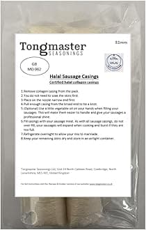 2 x 32mm Halal Collagen Sausage Casings