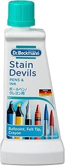 Dr. Beckmann Stain Devils Pen & Ink | Specialist Stain Remover Combats Various Ink Based Stains | 50 Ml