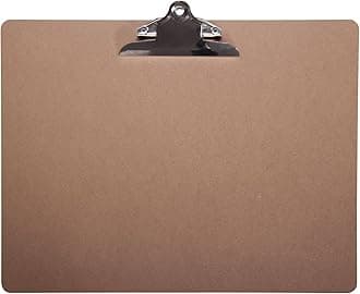 Clipboard classic, Clipboard, A3 Landscape, Hard Fibre Wood, Recyclable, Retro-Clamp, 25 mm Clamping Width