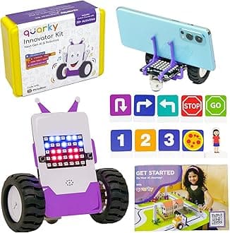 Quarky Innovator Kit | Best AI Robotics Kit for 7+ Year Kids | Learn Robotics with 30+ Interesting AI and ML Projects