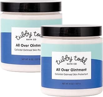 All Over Ointment - Baby Eczema Cream - Everyday Multi-Purpose Baby Skin Relief Cream - Sensitive Skin, Dry Skin, Rash, & Irritation - Steroid & Gluten Free - Lavender Rosemary, 2 Pack, 8oz