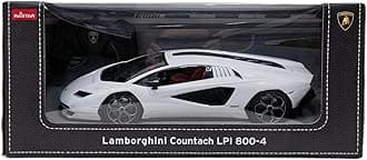 RASTAR 92000 1/16 Lamborghini RC Car - Ideal Gifts for Play & Display - Officially Licensed Toy Car Model with Remote Controller for Kids, Teens & Adults - White